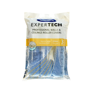 Monarch Expertech 230mm Walls And Ceilings Spi-Weave Roller Cover - 3 Pack - 230mm
