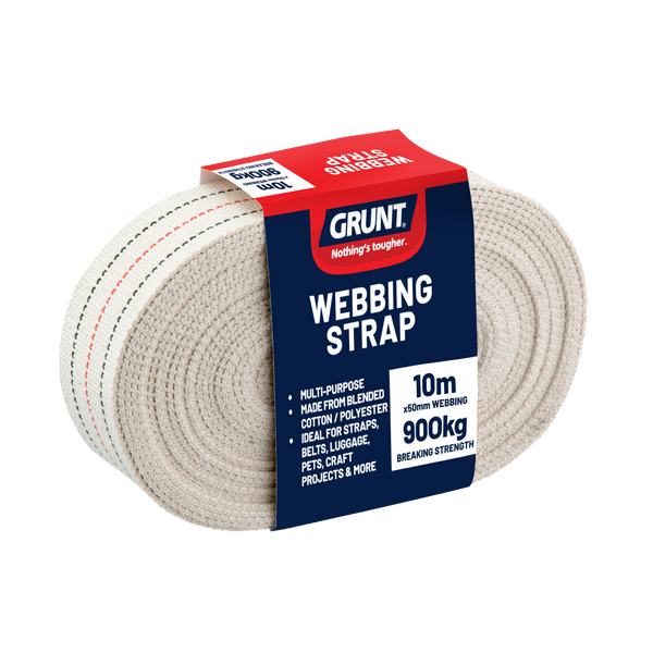 Grunt 50mm x 10m Polyester Cotton Webbing