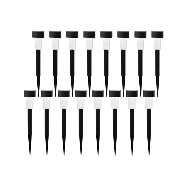 Click Black Solar Pathway Light - 16 Pack