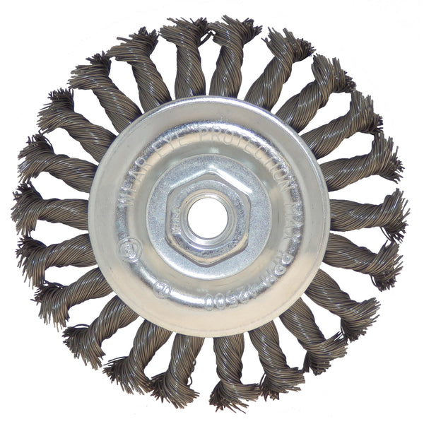 Josco 125mm Twistknot Wire Wheel Brush