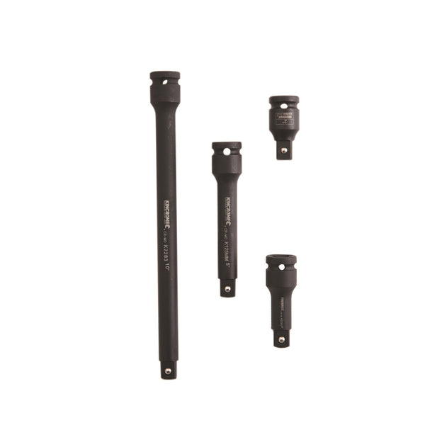 Kincrome Impact Socket Extension Bar Set - 4 Piece