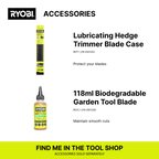 Ryobi 18V ONE+ 40cm EZ REACH Pole Hedge Trimmer R18PHT130 - Tool Only - Image 5 of 8