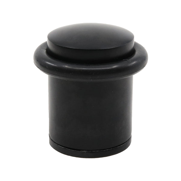 Adoored 40mm Satin Chrome Round Tall Door Stop - Satin Chrome