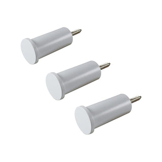Adoored White Stud Bino Deco Hook - 3 Pack