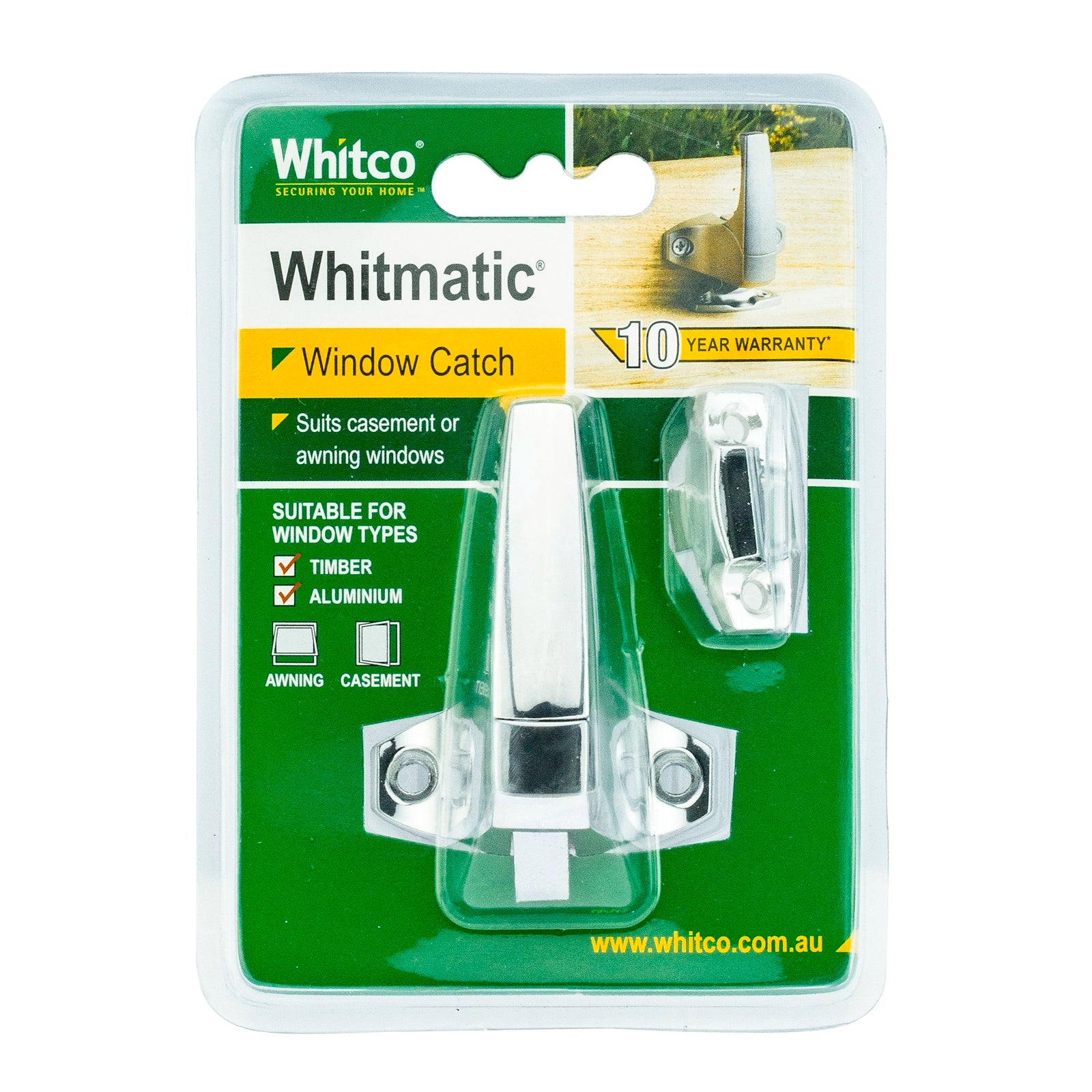 Whitco Chrome Whitmatic Window Catch - Image 1 of 1