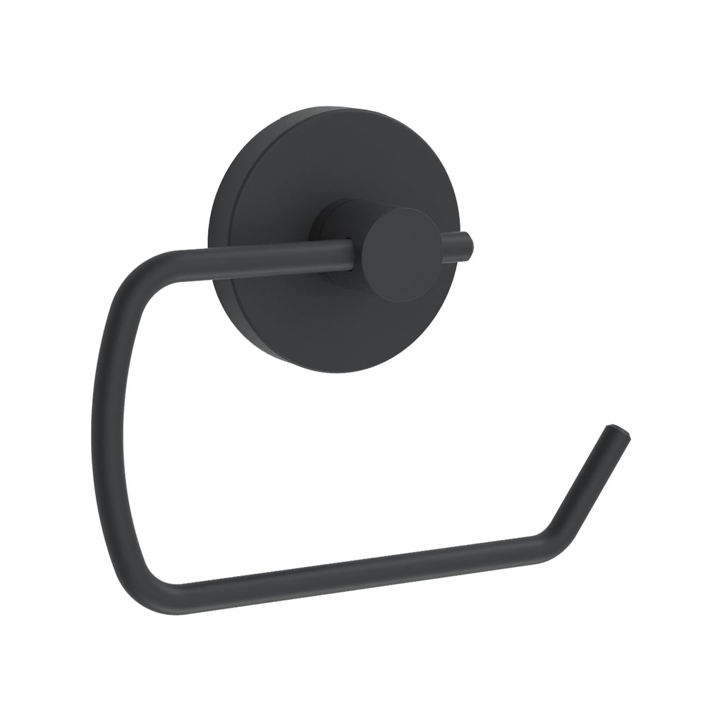 Fusion-Loc Estate Matte Black Toilet Roll Holder - Image 1 of 4