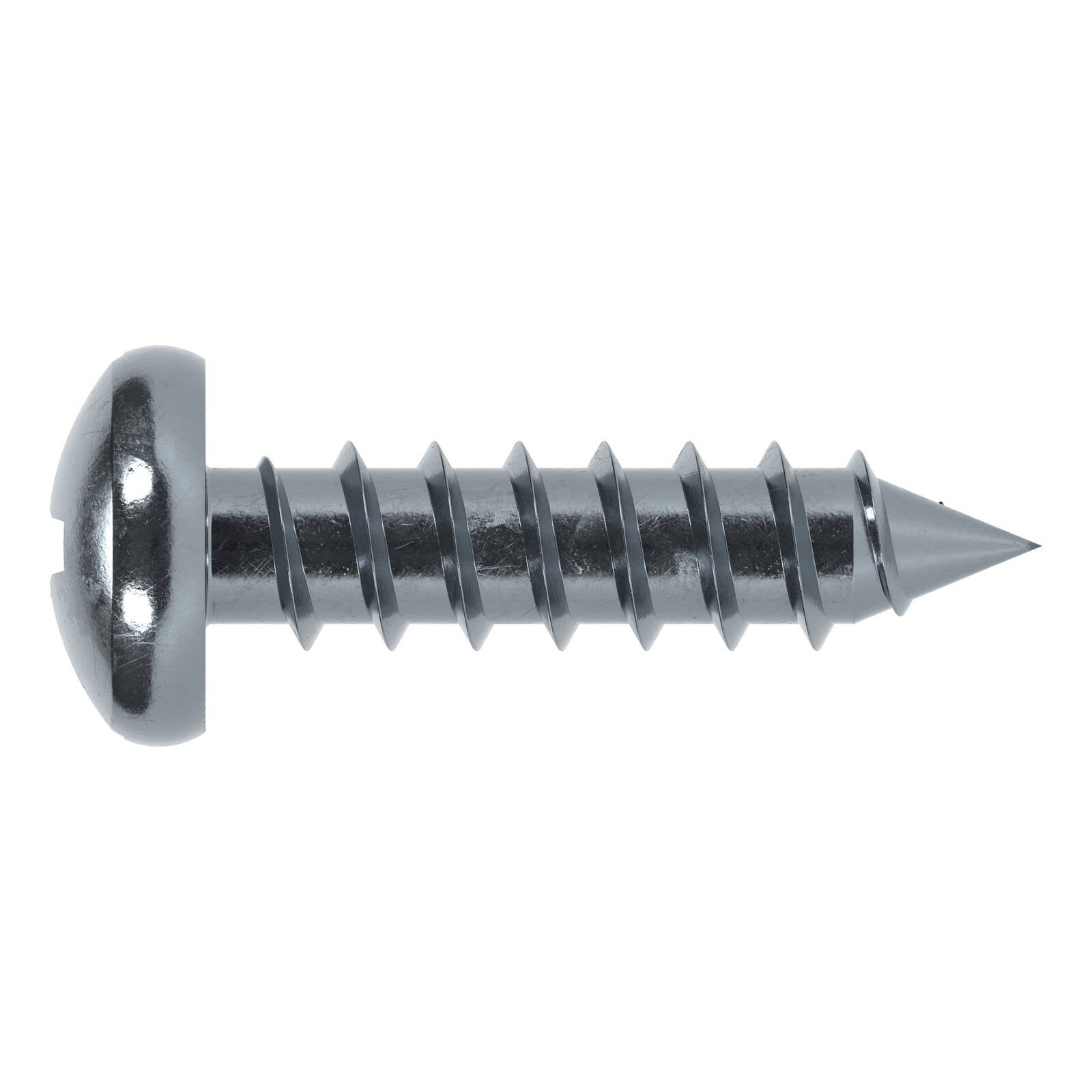 Buildex 14G x 25mm Zinc Plated Self Tapping Sheet Metal Screws - 12 Pack - Image 3 of 9