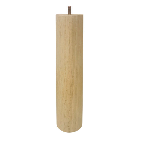 Adoored 73 x 360mm Raw Wood Round Furniture Leg