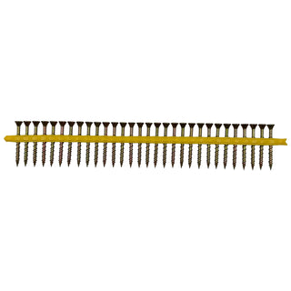 Simpson Strong-Tie 10 x 50mm Zinc Yellow Subflooring Collated Quik Drive Screw - 500 Pack