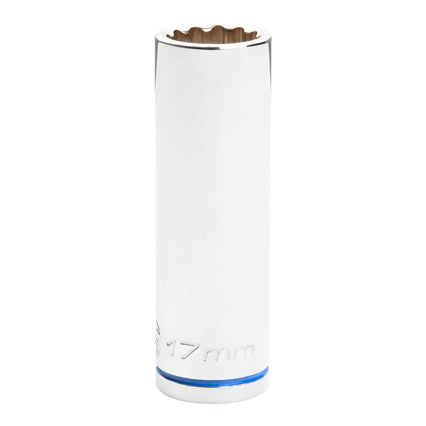 Kincrome 17mm 1/2" Drive Deep Socket