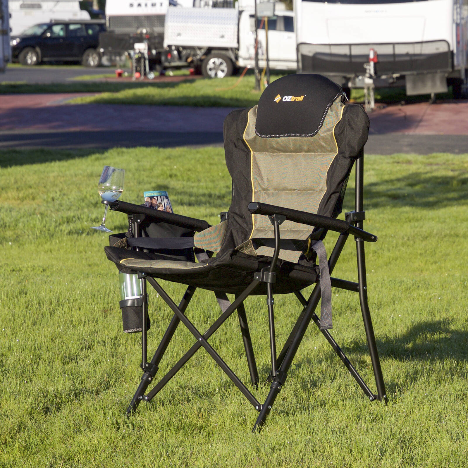 OZTrail Folding RV Camp Chair - Image 9 of 11