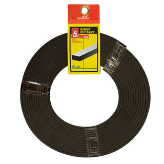 Moroday 6 x 3mm x 5m Rectangle Rubber