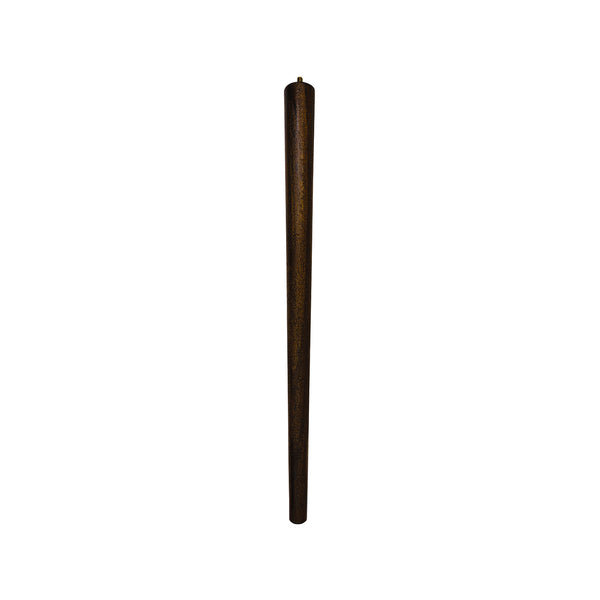 Adoored 53-30-730mm Round Rustic Tapered Wooden Leg