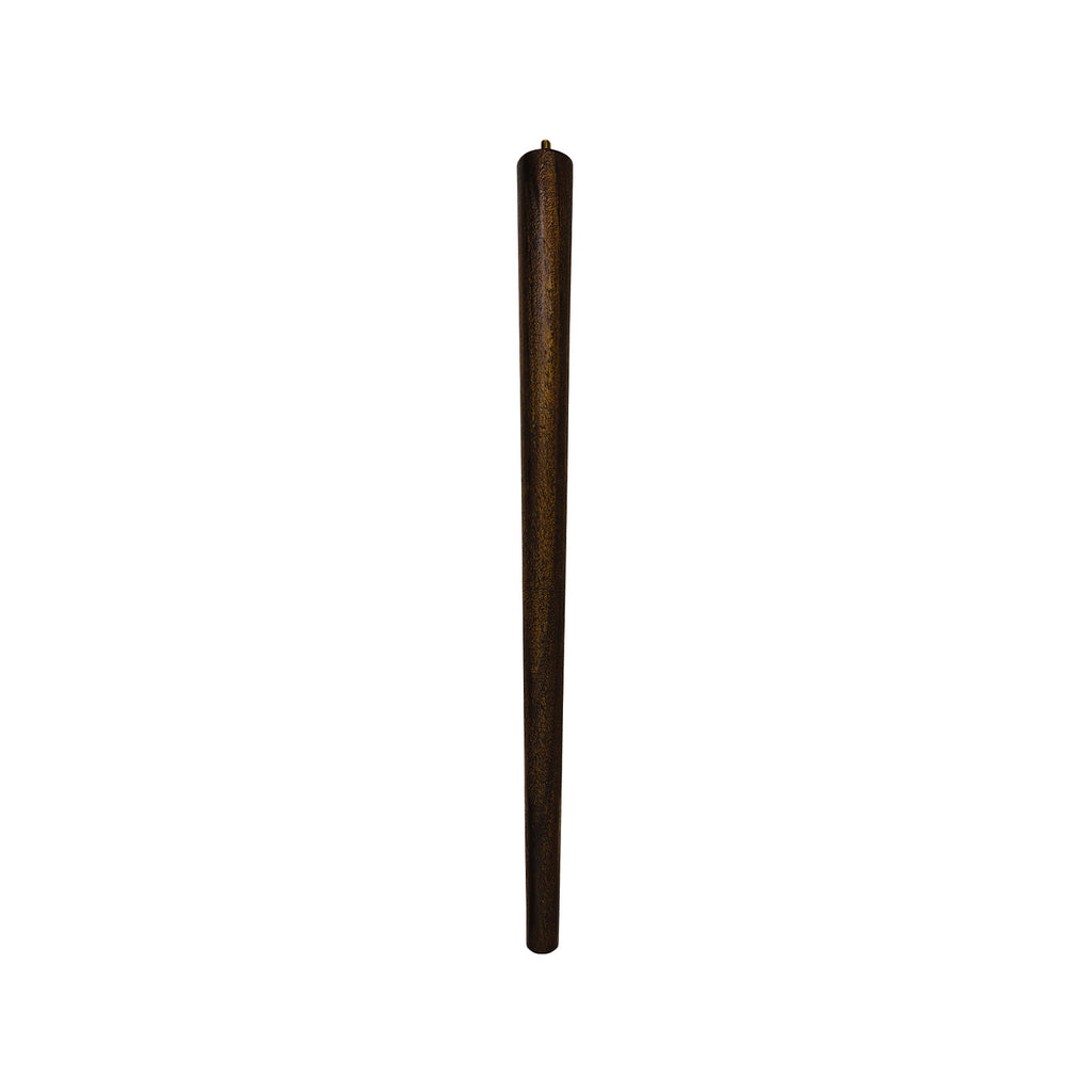 Adoored 53-30-730mm Round Rustic Tapered Wooden Leg - Image 5 of 8