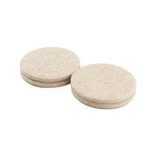 Surface Gard 48mm Beige Round Adhesive Felt - 4 Pack