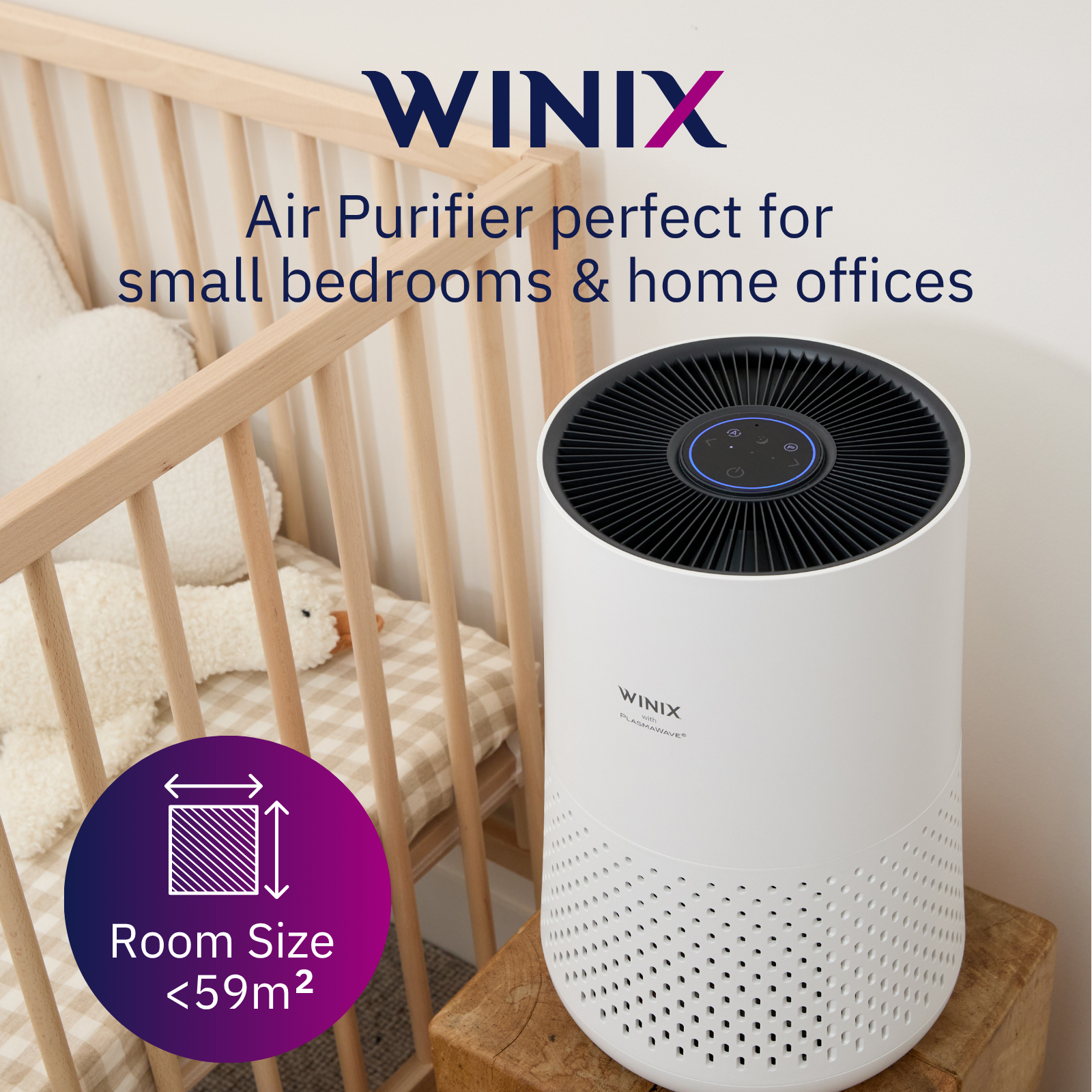 Winix Compact 4 Stage Air Purifier - Image 2 of 9