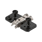 Blum 110° Half Overlay Onyx Black Soft Close Cabinet Hinge - 2 Pack - Image 2 of 2