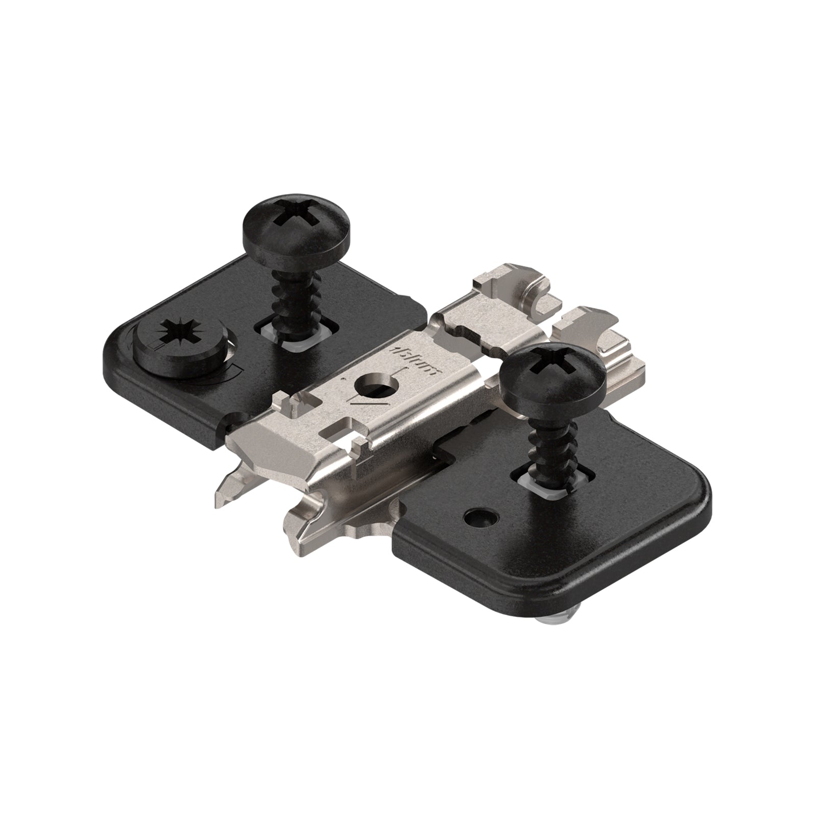 Blum 110° Half Overlay Onyx Black Soft Close Cabinet Hinge - 2 Pack - Image 2 of 2