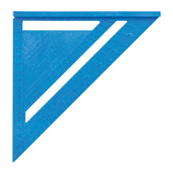 Empire 180mm Metric Polycast Rafter Square