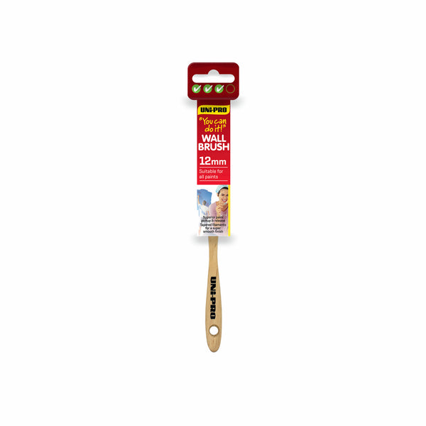 UNi-PRO 12mm You Can Do It Synthetic Wall Paint Brush - 12mm