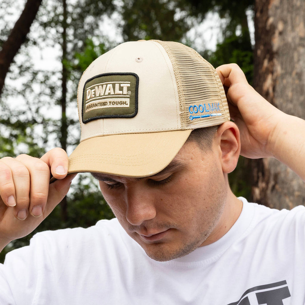 DeWALT Brown Oakdale Coolmax Trucker Hat - Image 9 of 10
