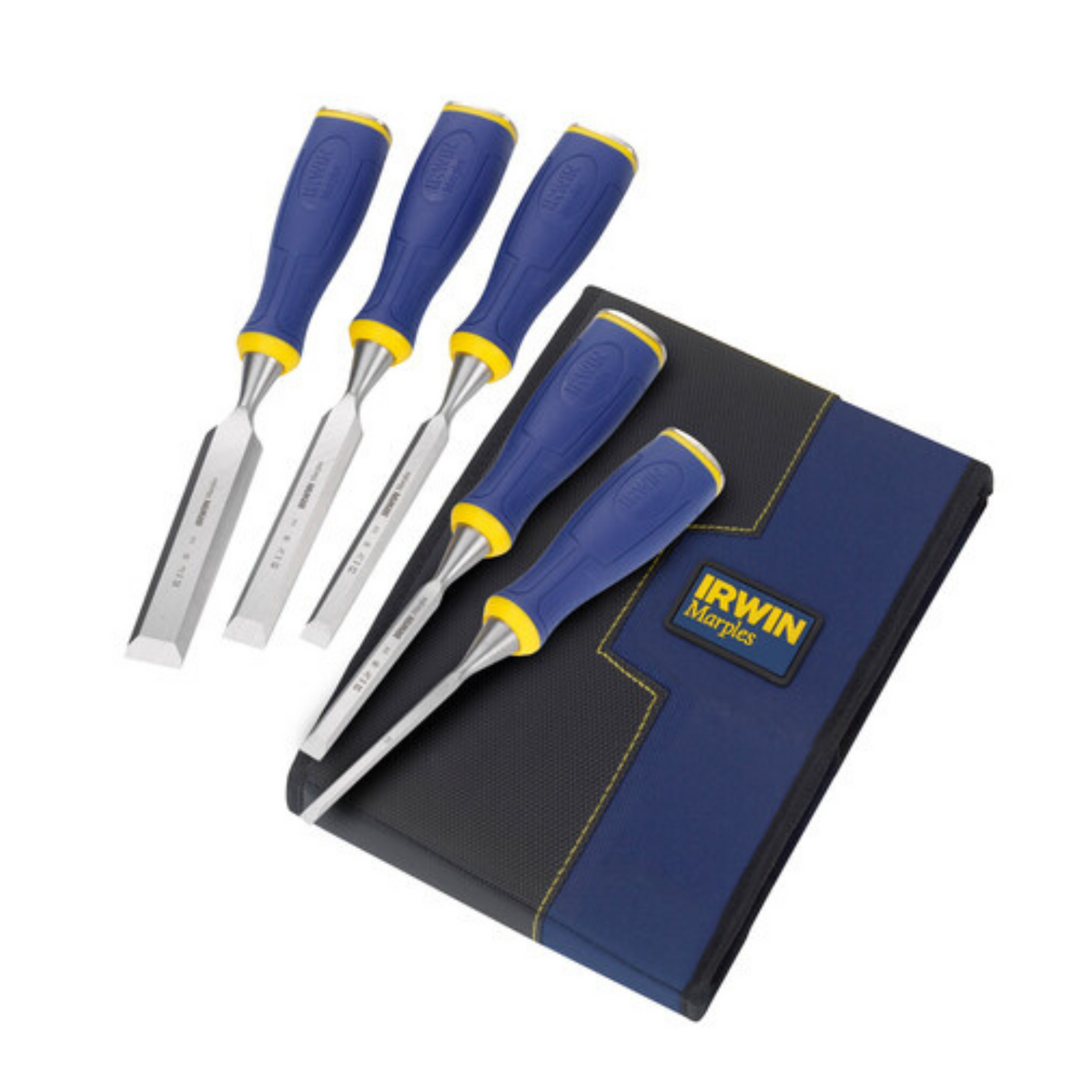 IRWIN 5 Piece Marples Chisel Set - Image 1 of 4