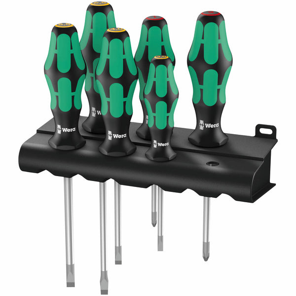 Wera 6 Piece 334/6 Screwdriver Set