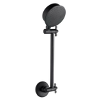 Flexispray Matte Black All Directional Hi Rise Shower Rose - Image 1 of 2
