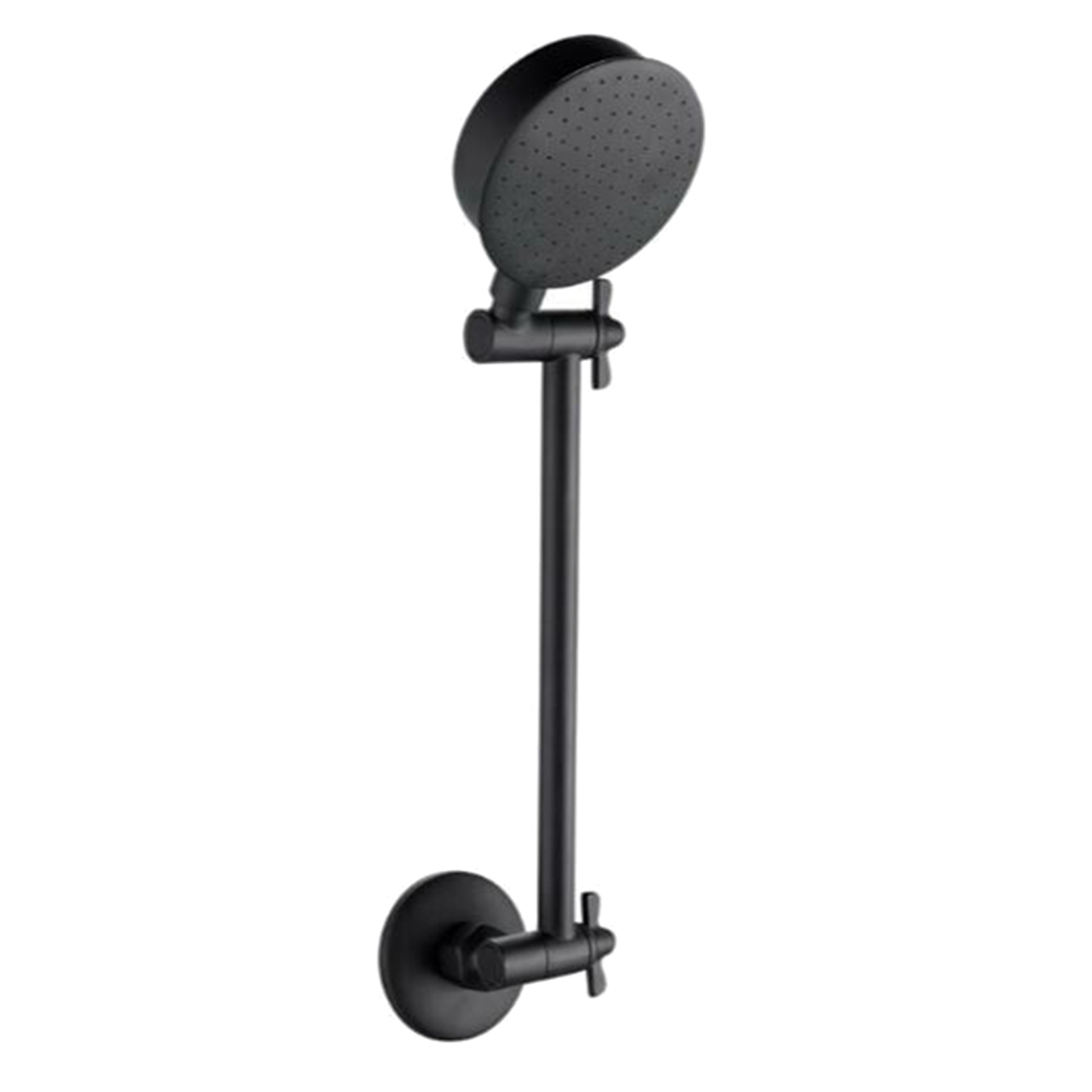 Flexispray Matte Black All Directional Hi Rise Shower Rose - Image 1 of 2