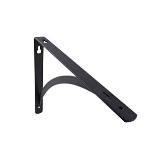 Carinya 150 x 120mm Black Arch Stayed Bracket - 150 x 120mm