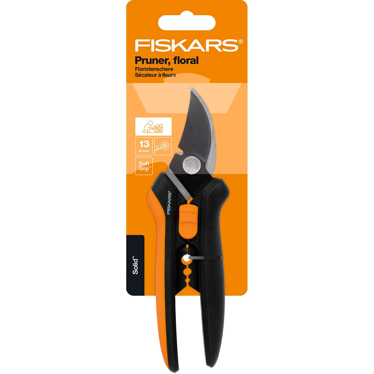 Fiskars SP14 Solid Pruning Floral Snip - Image 2 of 4