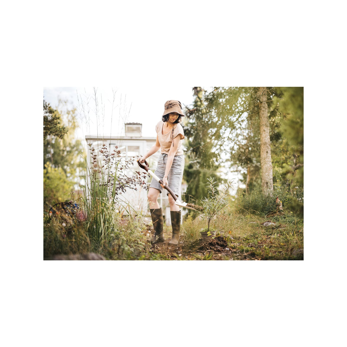 Fiskars Spade Digging White - Image 8 of 10