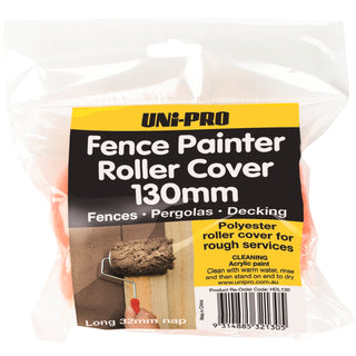 UNi-PRO 130mm Fence And Pergola Roller Cover 32mm Nap