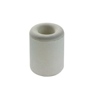 Adoored 30mm White Round Rubber Door Stop - 30mm