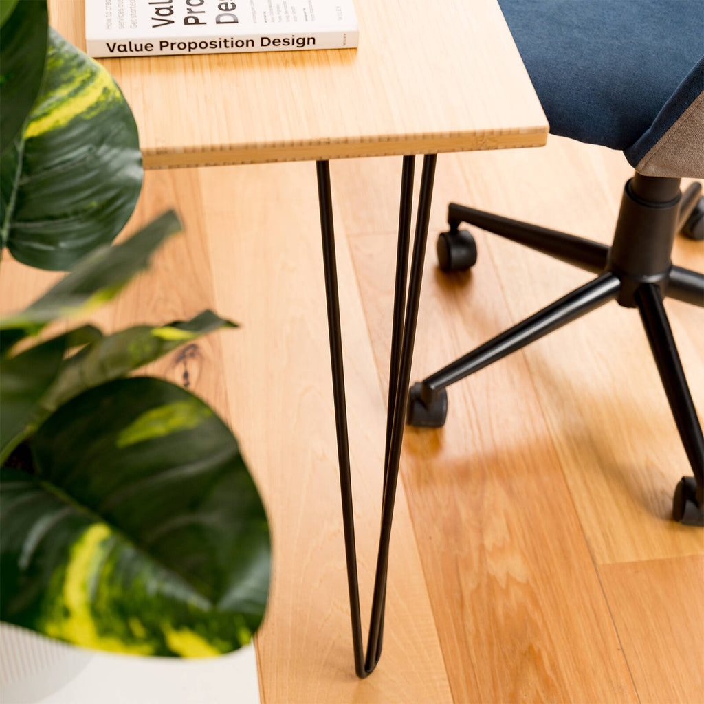 Taskmaster 400 x 10mm Hairpin Steel Table Leg - 400 x 10mm - Image 7 of 20
