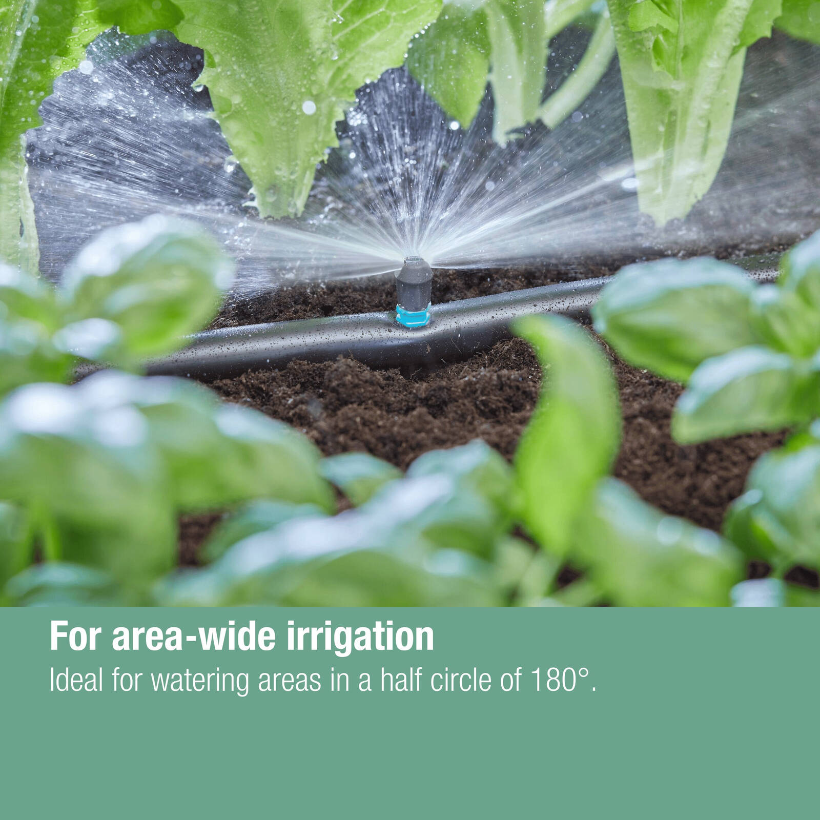 GARDENA Micro Irrigation Spray Nozzle 180° - 5 Pack - Image 3 of 8