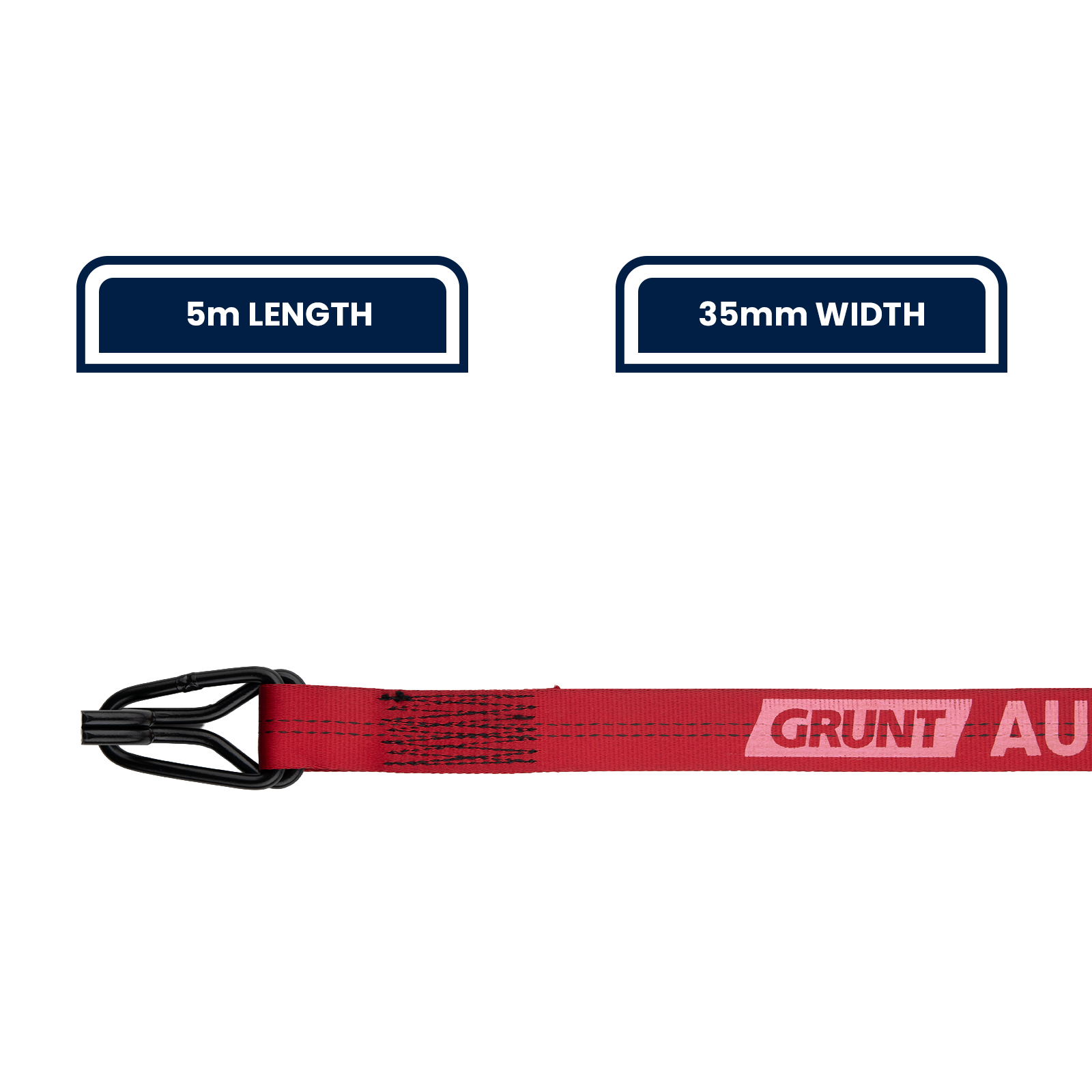 Grunt 35mm x 5m Retractable Tie Down - Image 3 of 12
