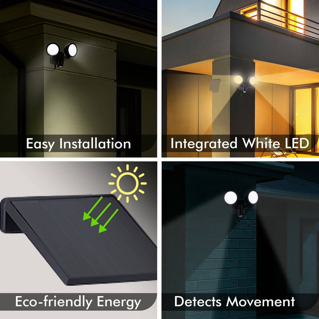 Arlec 330 Lumens LED Movement Activated Sensor Security Solar Light - Image 5 of 14