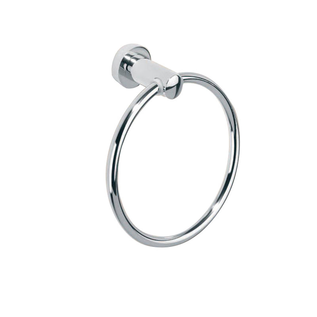 Caroma Matte Black Cosmo Towel Ring - Black - Image 1 of 3
