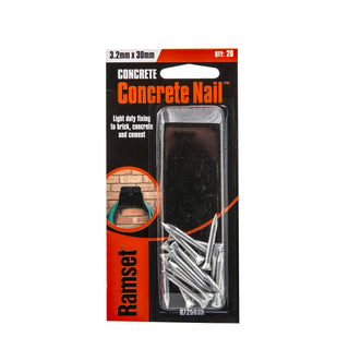 Ramset 3.2 x 30mm Concrete Nail - 20 Pack