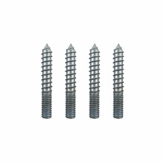 Adoored 3/8" Furniture Leg Stud - 4 Pack