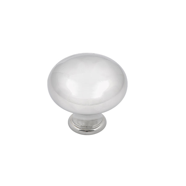 Prestige 32mm Chrome Round Knob - 32mm