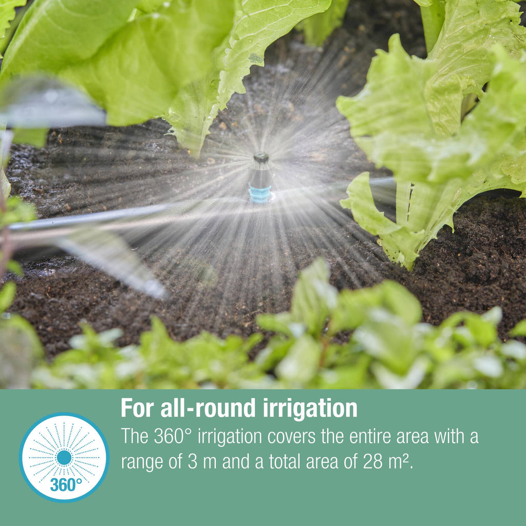 GARDENA Micro Irrigation Spray Nozzle 360° - 5 Pack - Image 3 of 9