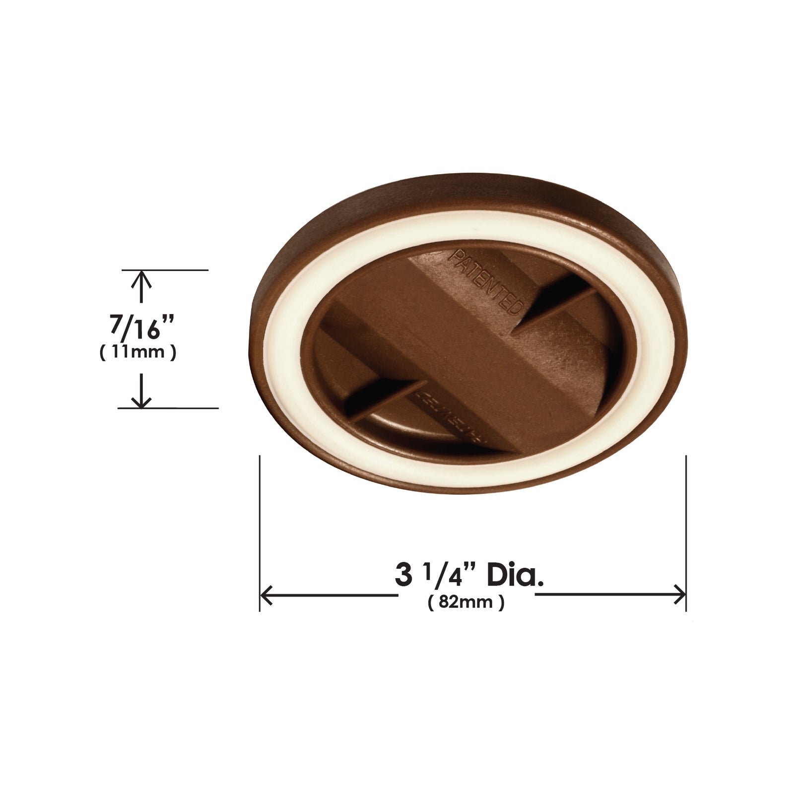 Slipstick_CB845_Cator-82mm-Diameter-Legs_Dimensional