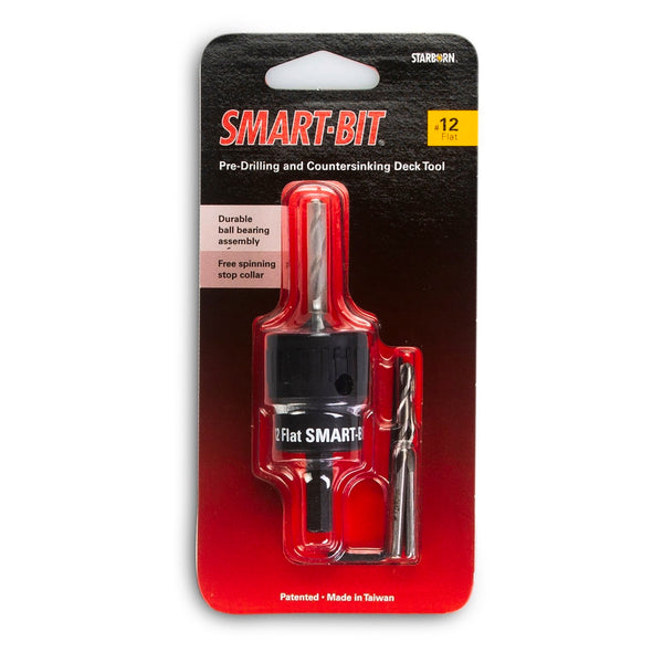 Starborn No.12 Smart-Bit Flat Head Countersink Drill Bit