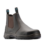 Bata Industrials Men's Brown Meteor Slip-On Safety Boot - Size 10 - Image 1 of 5