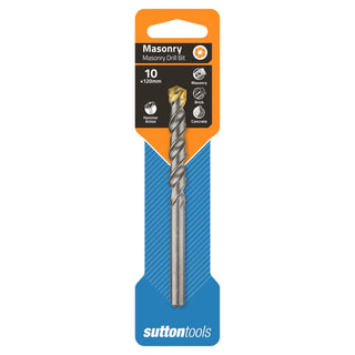 Sutton Tools 10 x 120mm SF TCT Masonry Drill Bit