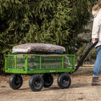 Gorilla Carts 115L Steel Mesh Cart - Image 4 of 8
