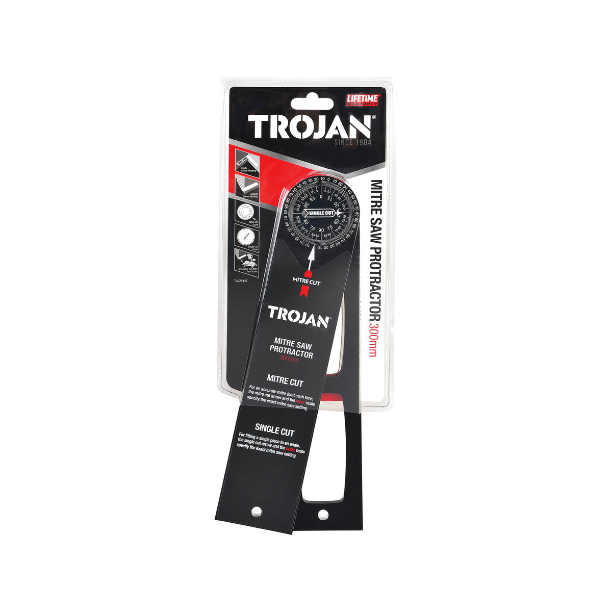 Trojan 300mm Mitre Saw Protractor - Image 1 of 1