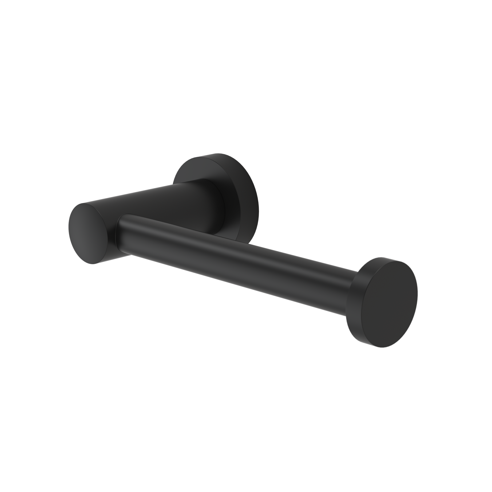 Caroma Matte Black Cosmo Toilet Roll Holder - Image 1 of 2